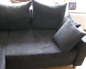 gebrauchte Möbel Klappcouch