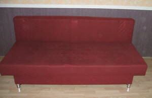gebrauchte Möbel Klappcouch