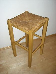gebrauchter Holz Barhocker