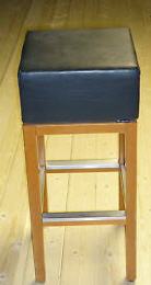 gebrauchter Leder Barhocker