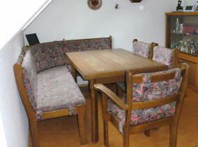 günstige gebrauchte Eckbank Stühle Tisch Eiche