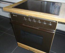 Einbau-Elektroherde Umluft Cerankochfeld