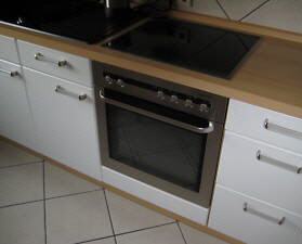 gebrauchte Einbau-Elektroherde Umluft