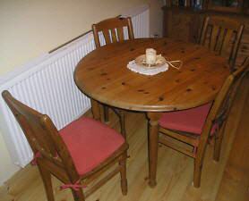 gebrauchte Essgruppe Astkiefer