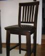 gebrauchter Tisch mit 4 Stühle schwarz