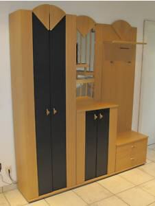 gebrauchte Garderobe mit Schuhschrank