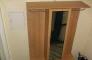 gebrauchte Wandgarderobe mit Spiegel