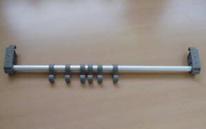 gebrauchte Tür Garderobe mit Hacken