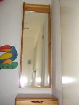 gebrauchter Fichte Garderobenzimmer Spiegel