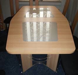 gebrauchte Möbel Glastisch