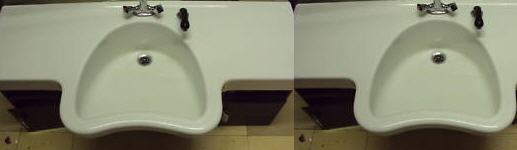 gebrauchtes Handwaschbecken