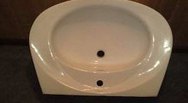 gebrauchtes Handwaschbecken