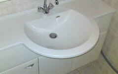 gebrauchtes Handwaschbecken