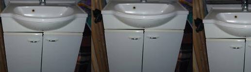Handwaschbecken mit Unterschrank gebraucht