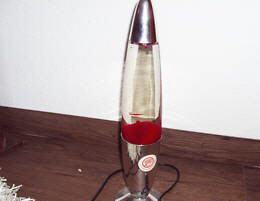 gebrauchte Möbel Lavalampe