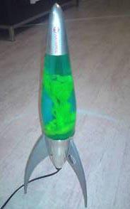 gebrauchte Lavalampe
