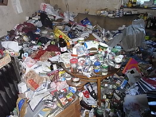 Containerdienst bei Messie, Problemmüll