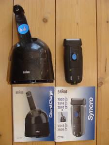 Rasierer Braun Syncro mit Reinigungsstation