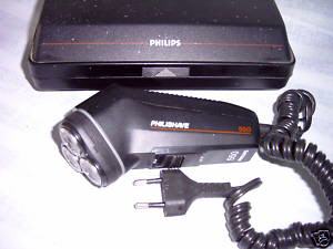 günstiges gebrauchtes Etui mit Philips Rasierer