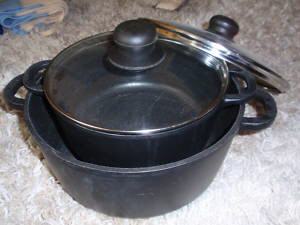gebrauchter günstiger Topf