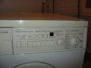 Siemens Waschmaschine mit Ablufttrockner