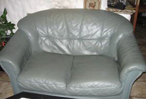 gebrauchte Ledercouch billiger günstig kaufen