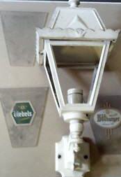 gebrauchte Wand Außenlampe Diebels