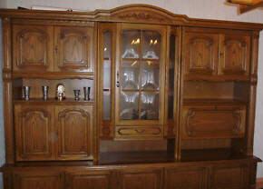 gebrauchte Möbel Wohnzimmervitrine