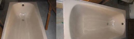 gebrauchte Einbau Badewanne aus Guseisen