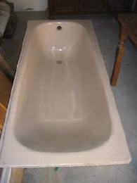 Einbau Badewanne aus Guseisen
