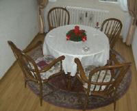 gebrauchte Essgruppe 4 Sessel mit Lehne