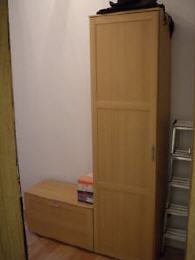 gebrauchte billige Wand Garderobe mit Schuhschrank