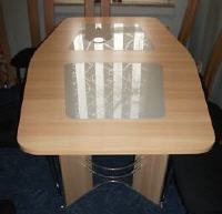 gebrauchte Möbel Glastisch