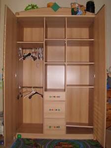 gebrauchter günstiger Kinderzimmer-Schrank