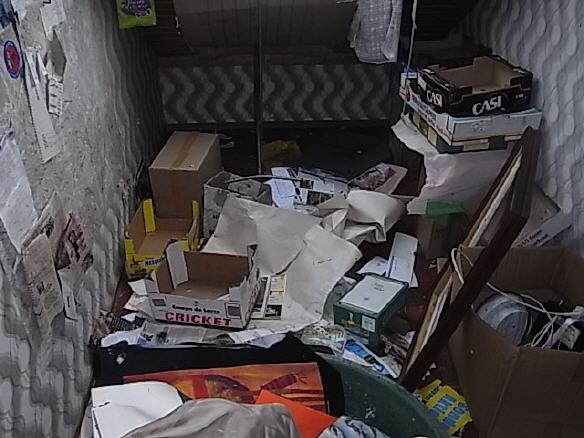 Entrümpelung von Messie Haushalt, Problemmüll