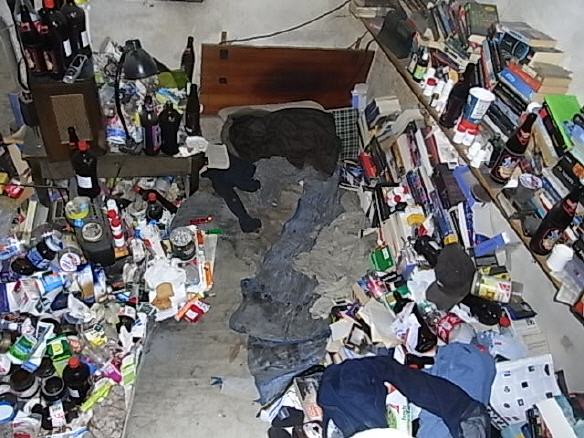 Mit Containerdienst bei Messie Syndrom