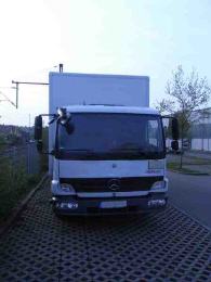Umzug mit LKW Hebebühne oder Transporter
