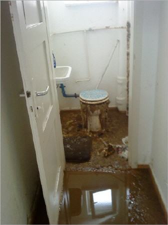 Entrümpelungen bei Wasserschaden